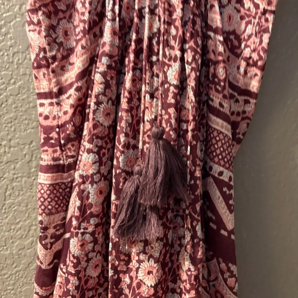 NATURAL LIFE Purple and Pink Bohemian Maxi Dress Size XS - Picture 11 of 15